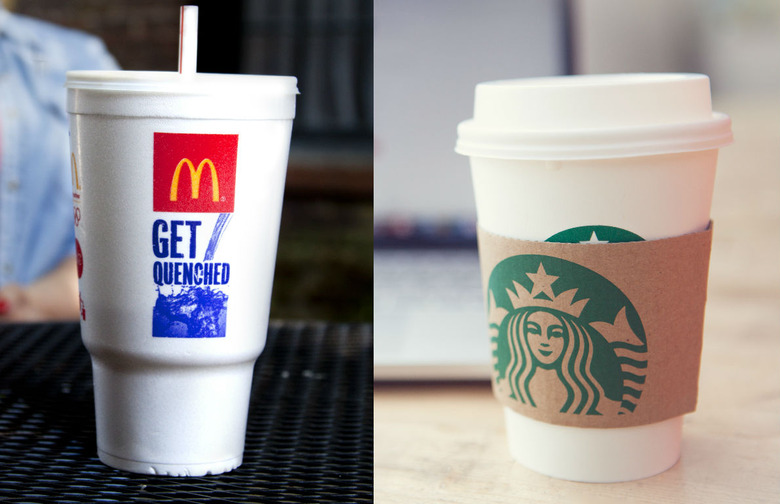 mcdonald's and starbucks