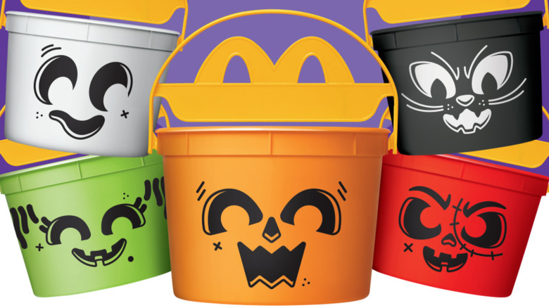 McDonald's 2025 lineup of Boo Boxes