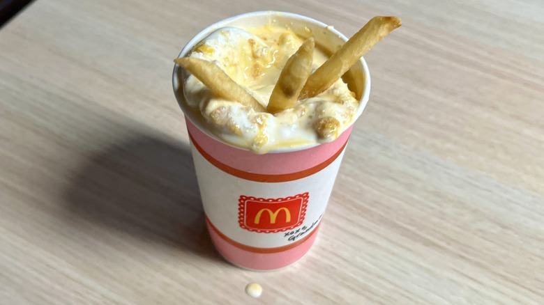 Fries in McDonald's Grandma McFlurry