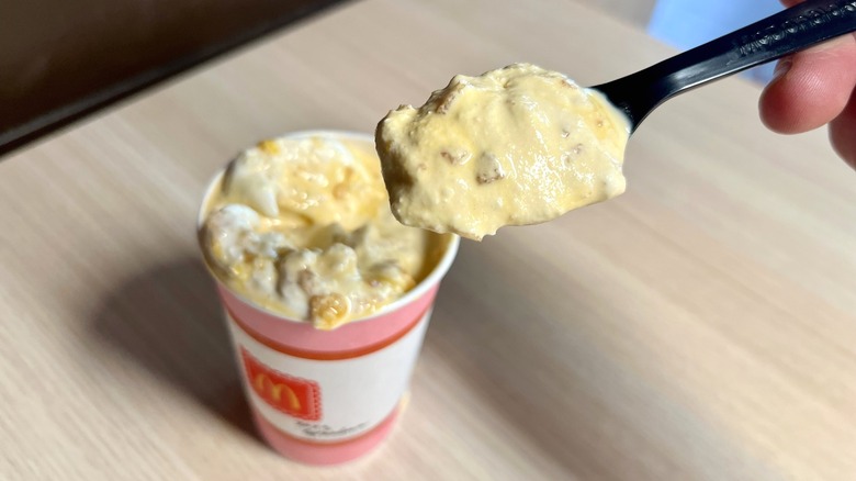 Spoonful of McDonald's Grandma McFlurry