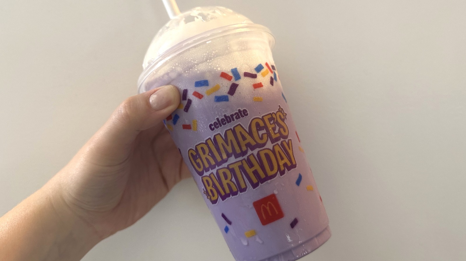 Rating of the McDonald's grimace birthday milkshake