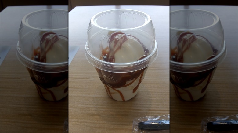 McDonald's sundae