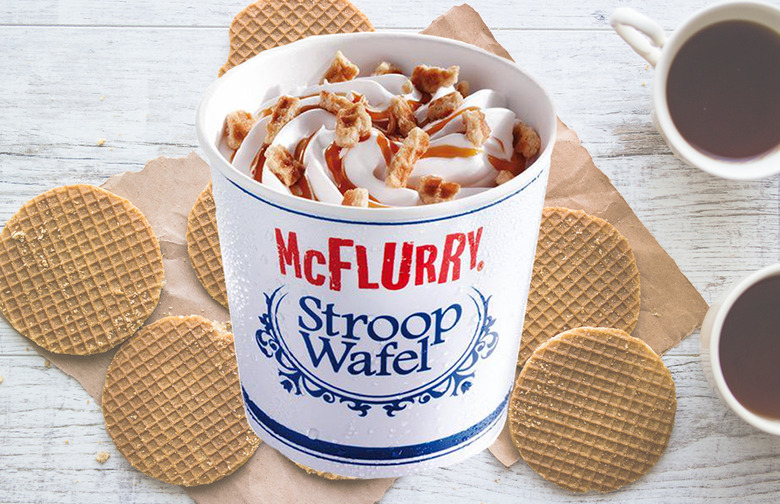 stroopwafel mcflurry