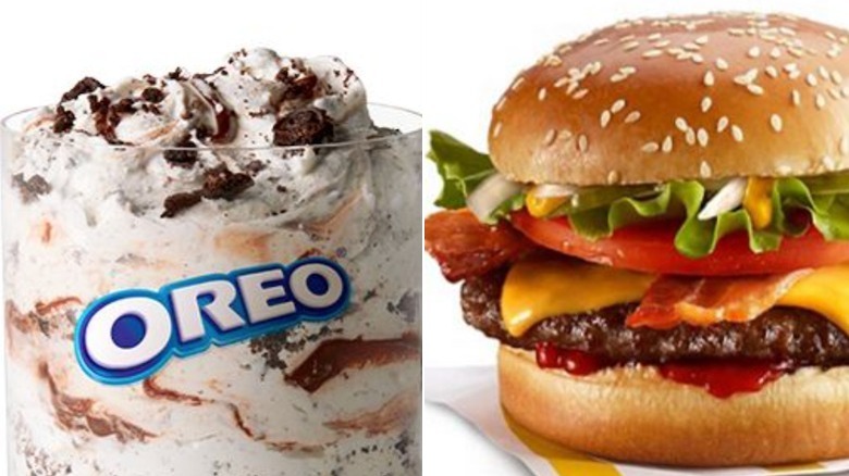 The BLT Quarter Pounder and Oreo McFlurry