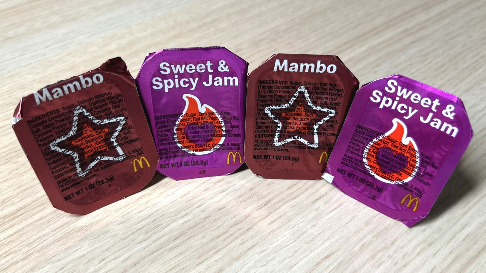 REVIEW: McDonald's Sweet & Spicy Jam Sauce and Mambo Sauce - The