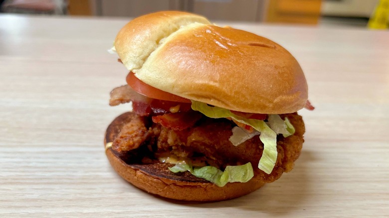 Bacon Cajun Ranch Deluxe McCrispy 