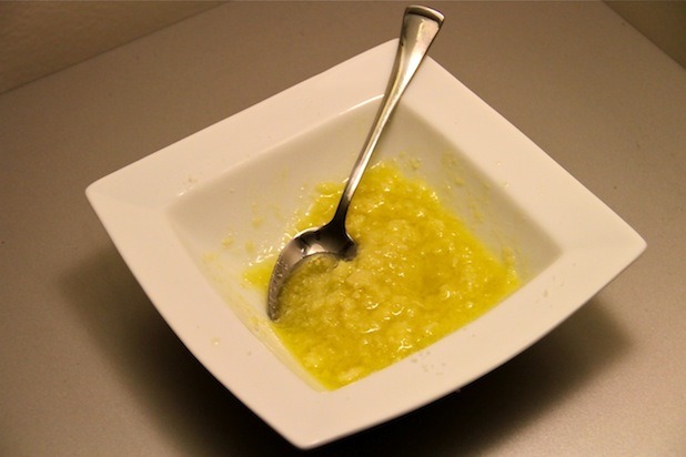 Oil, Garlic and Cheese Spread 