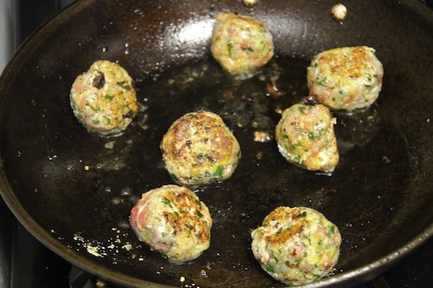 Browning the Meatballs