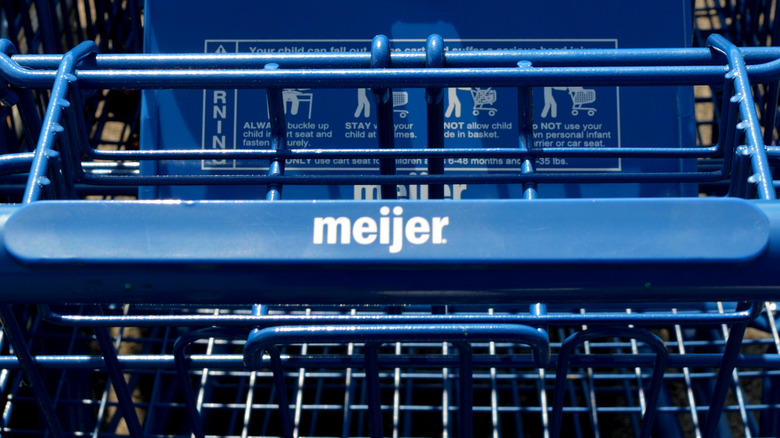 Meijer shopping cart