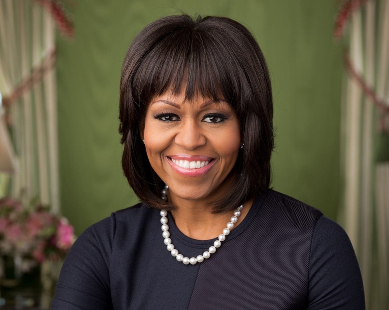 Michelle Obama official portrait