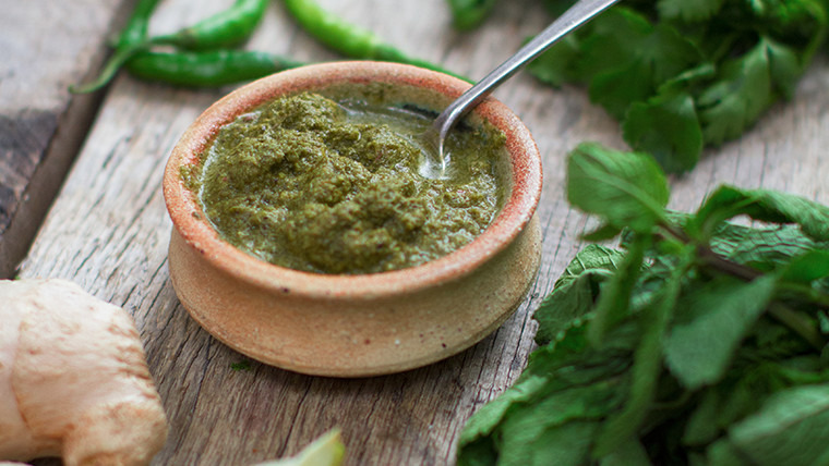 Mint and Coriander Chutney