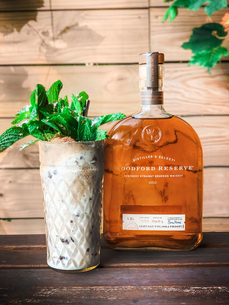 Mint Julep Ice Cream Float