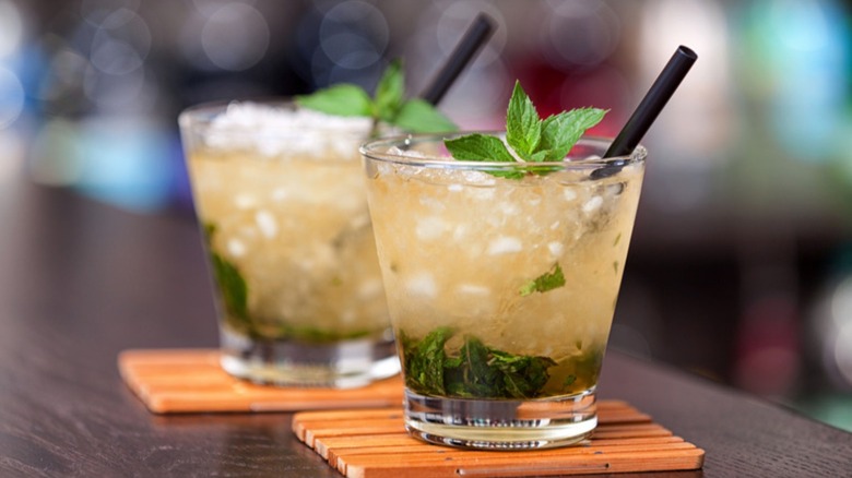 Mint Julep Mocktails