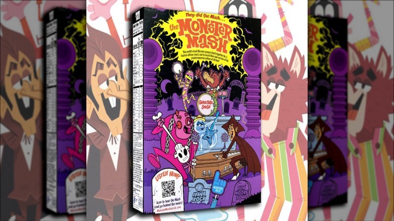 Monster Mash cereal box 
