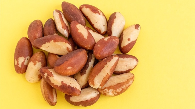 Handful of Brazil nuts