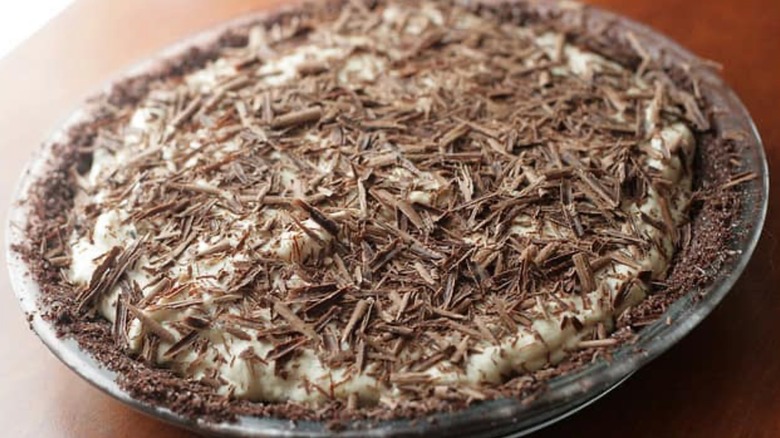 Whole nesselrode pie