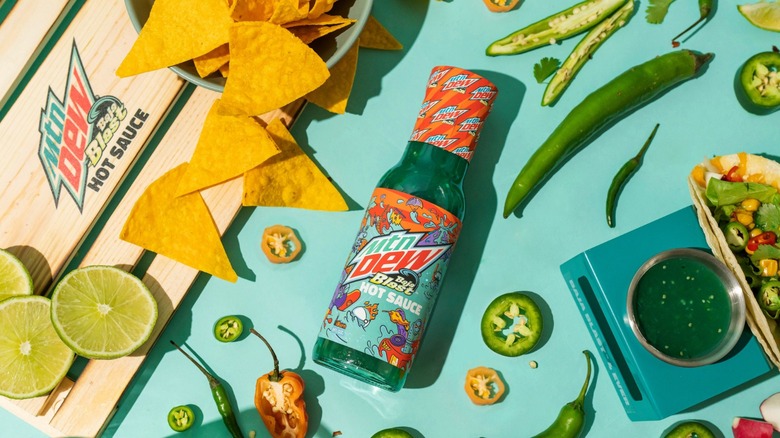 Mtn Dew Baja Hot Sauce