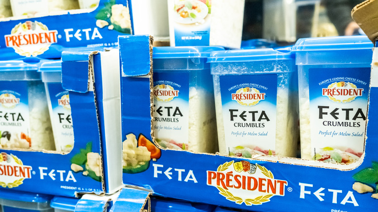 President feta crumbles