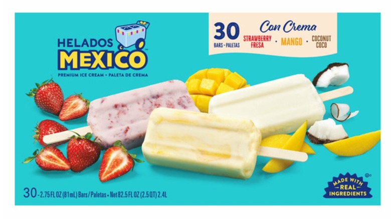 Package of helados