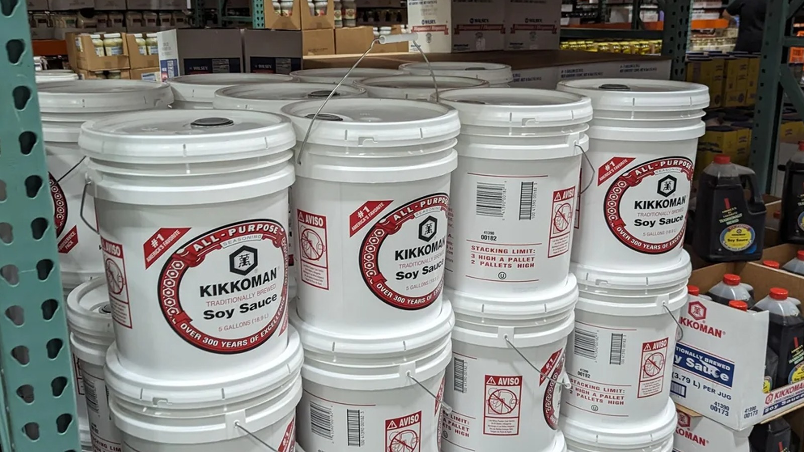 Need An Entire Bucket Of Soy Sauce? Head To Your Nearest Costco