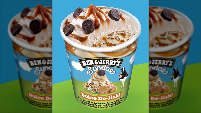Ben & Jerry's Dulce De-lish Sundae