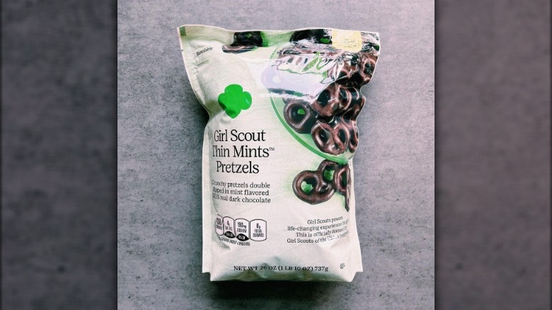 Girl Scout Thin Mints Pretzels