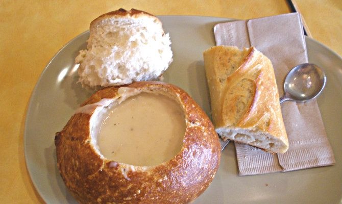 Panera Clam Chowder Bread Bowl
