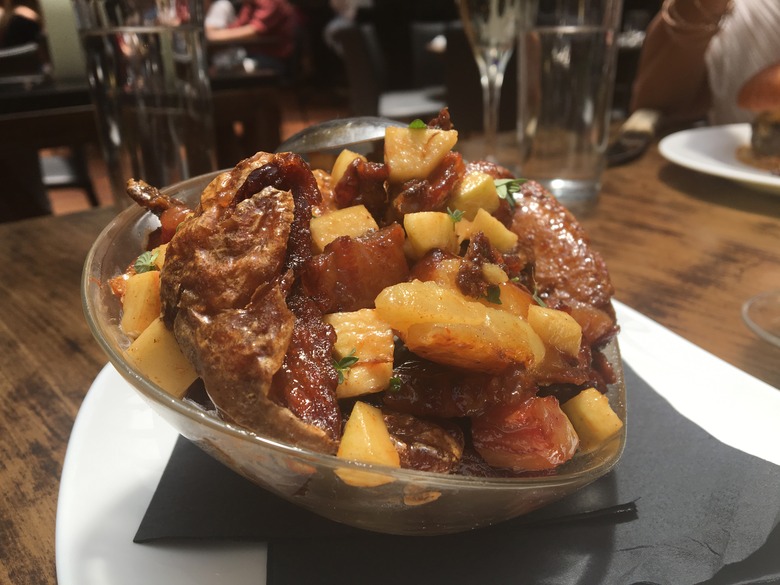 The Milling Room resides within the former lobby of what was once the Endicott Hotel