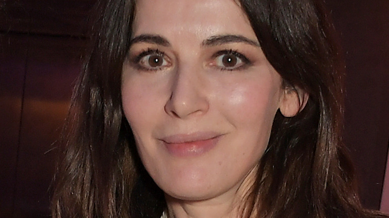 Closeup of Nigella Lawson smiling