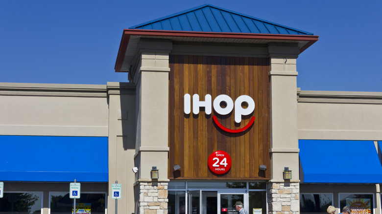 IHOP storefront during daytime