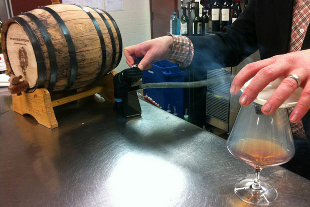 8. Smoke-Infused Whiskey at Back of House Burger