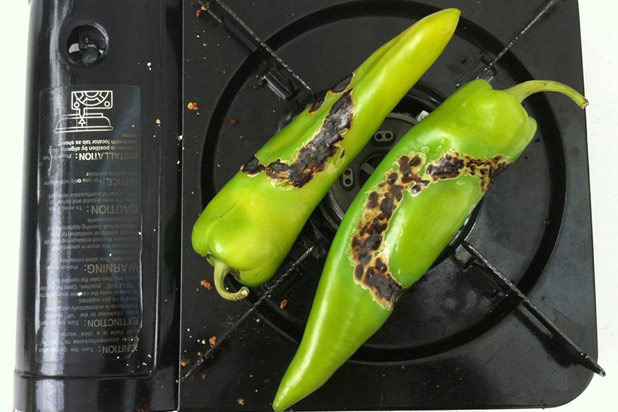 4. Grilled Colorado Peppers