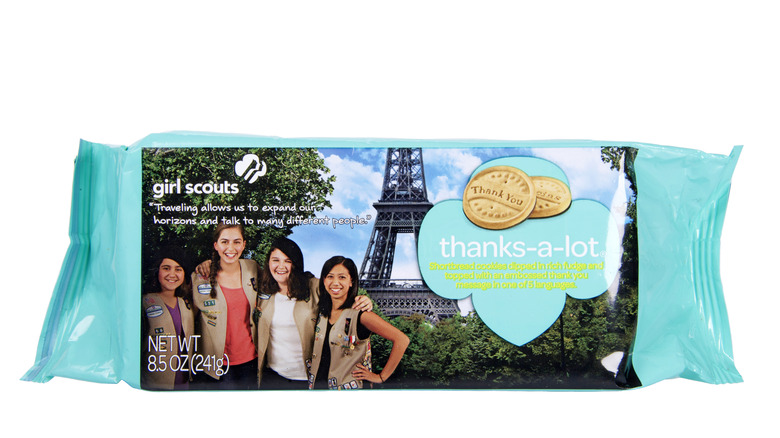Thanks-a-lot Girl Scout cookies