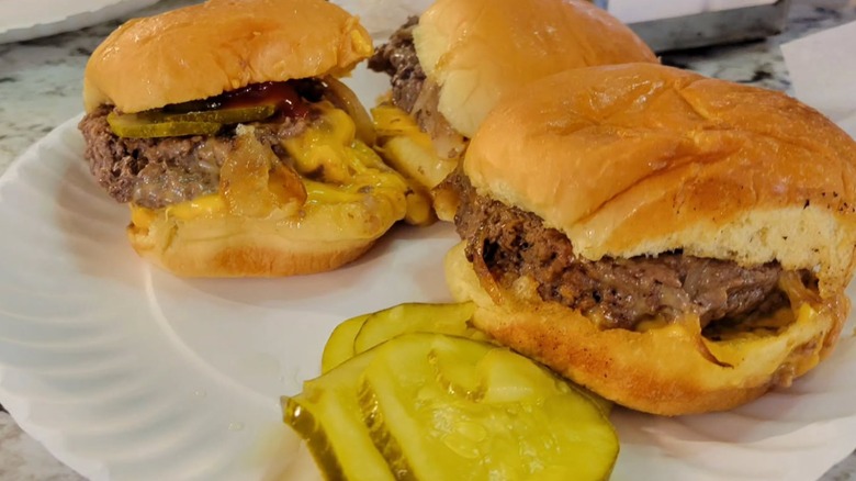 New Jersey sliders from White Manna Hamburgers