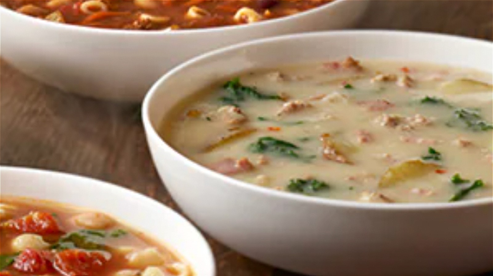 Olive Garden's Zuppa Toscana Is A Far Cry From Real Tuscan Soup