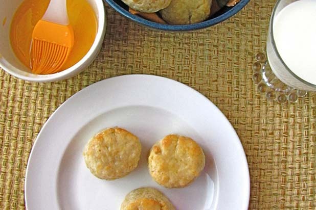 SCOTLAND - Walnut Butter Scones with Honey-Orange Glaze