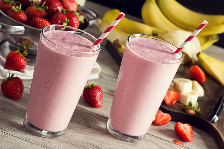 Banana Strawberry Smoothie