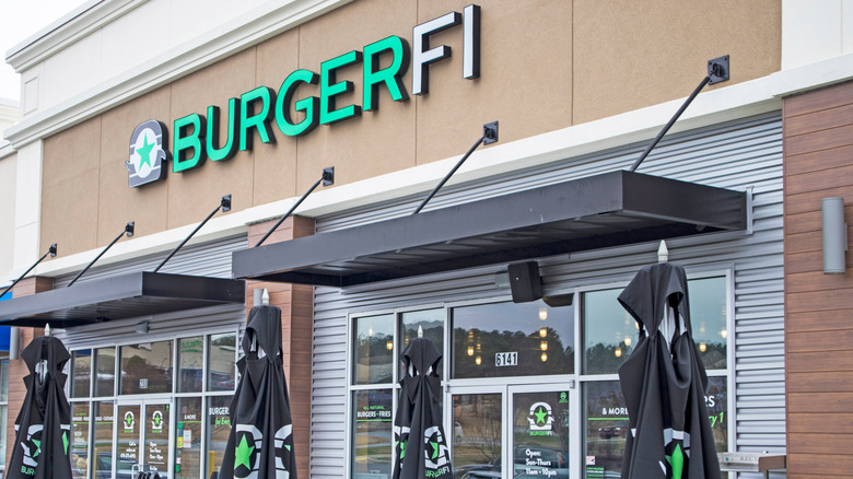 BurgerFi restaurant storefront