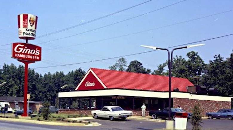 A 1970s Gino's Hamburgers location