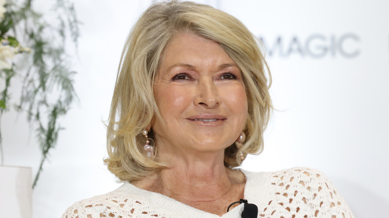 Martha Stewart smiling