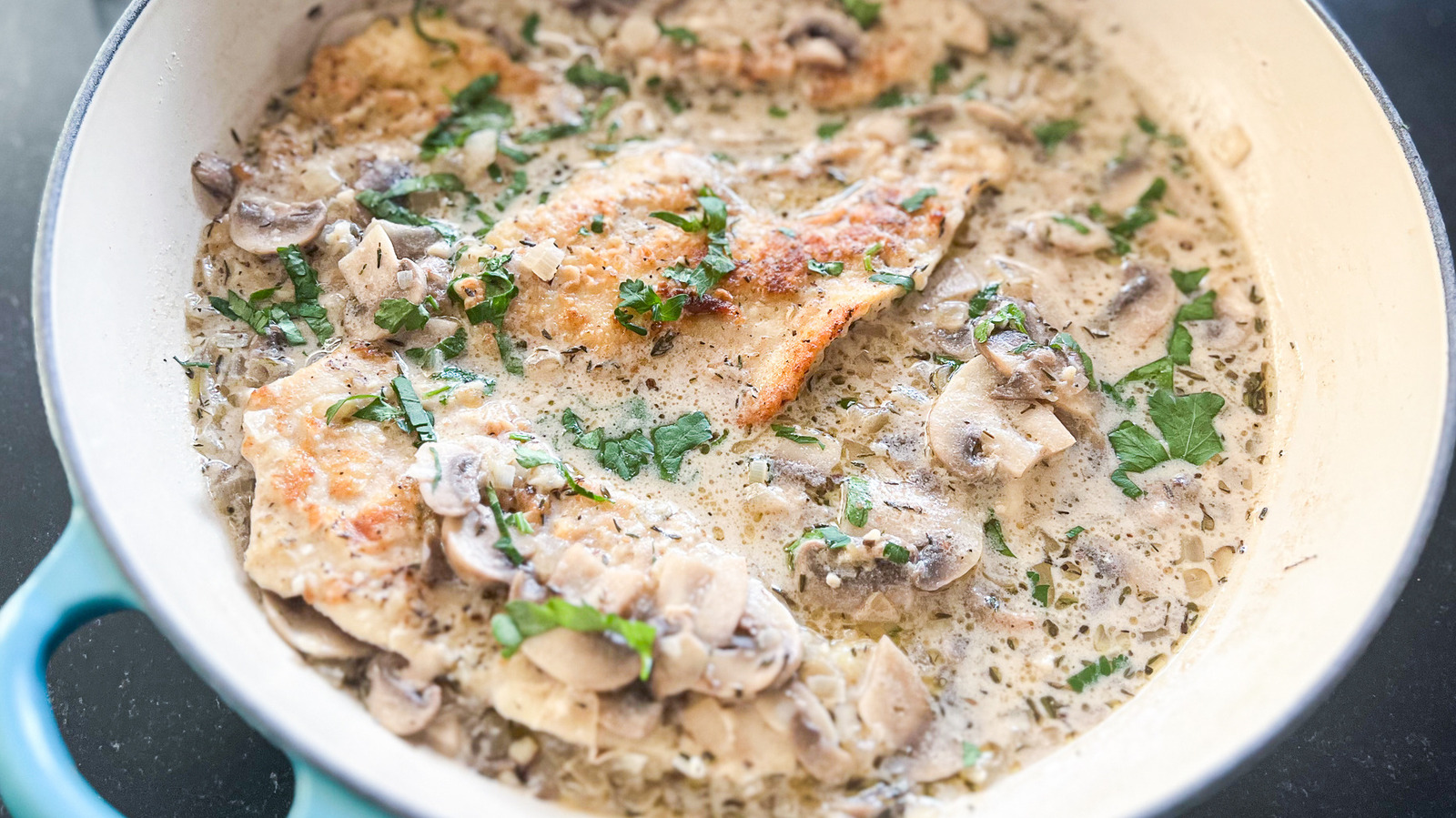 OnePan Chicken Marsala Recipe