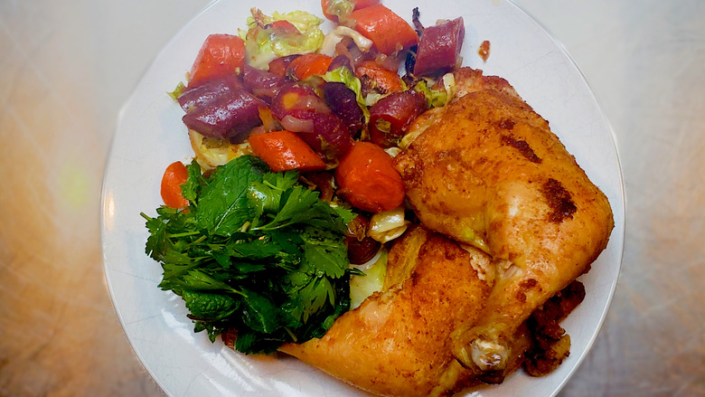 one-pan chicken dish