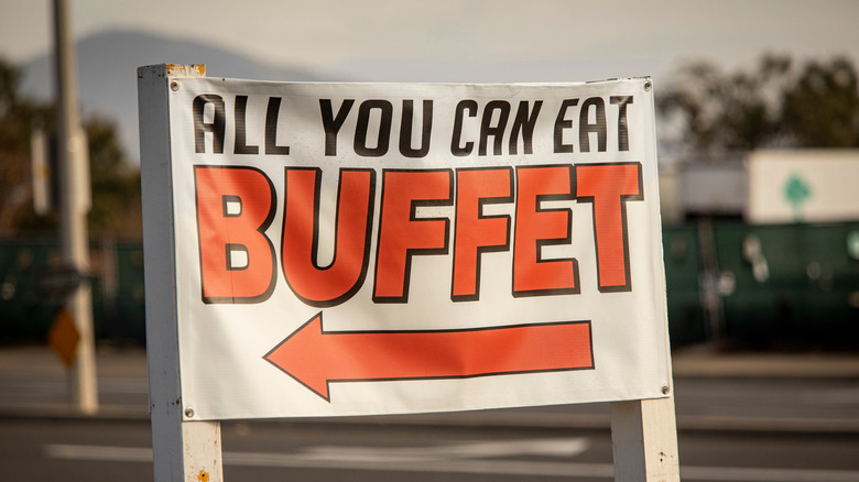Ad for an all-you-can-eat buffet