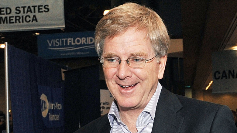 Rick Steves talking