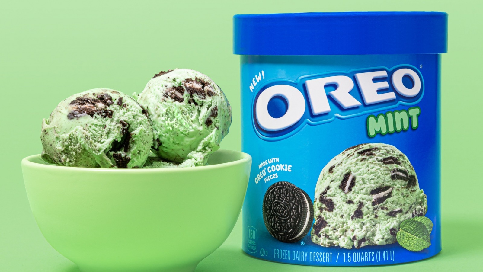 Oreo Mint Ice Cream Is On Its Way To A Grocery Store Shelf Near You