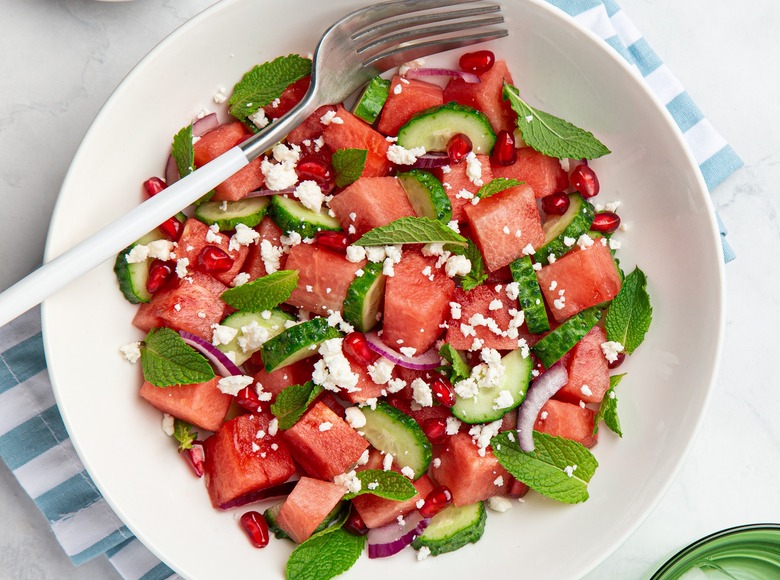Our. 50 best salad recipes - watermelon, feta, cucumber mint salad