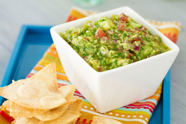 Tomatillo Guacamole Dip