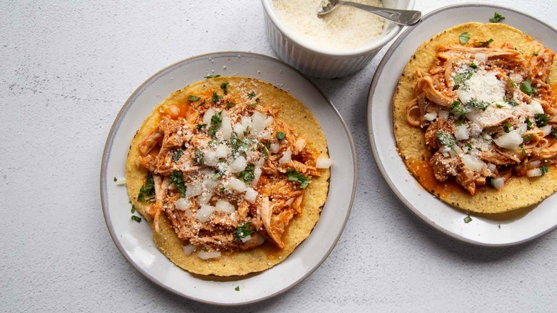 Slow Cooker Chicken Tinga Recipe Slow Cooker Chicken Tinga Recipe