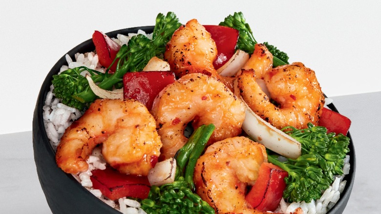 Panda Express sizzling shrimp