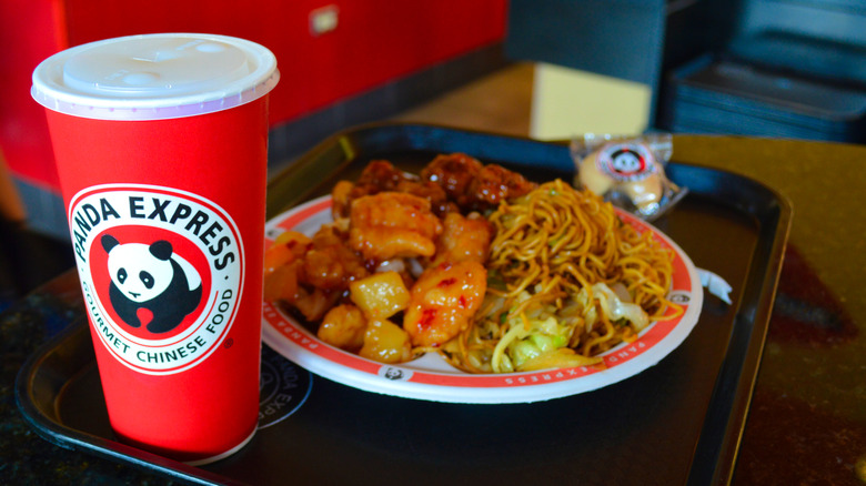 Panda Express meal